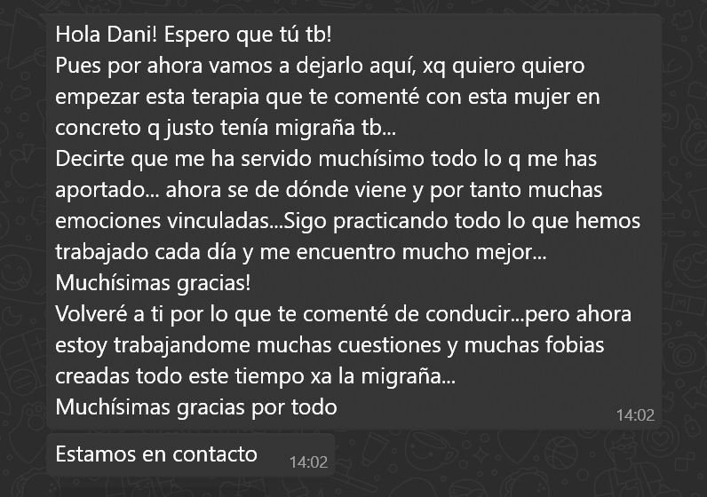 testimonio